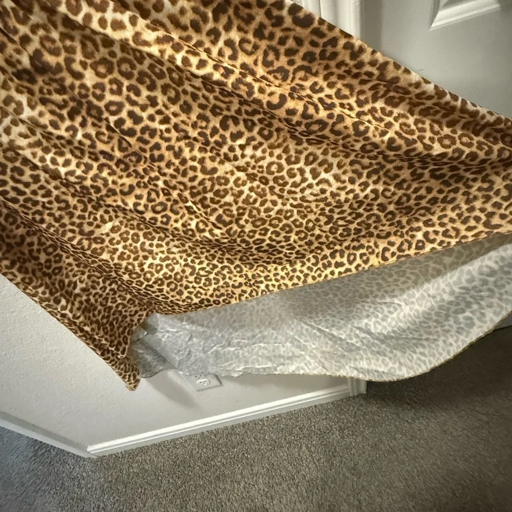 Kardashian Kollection Animal Print High Low Dress size XL